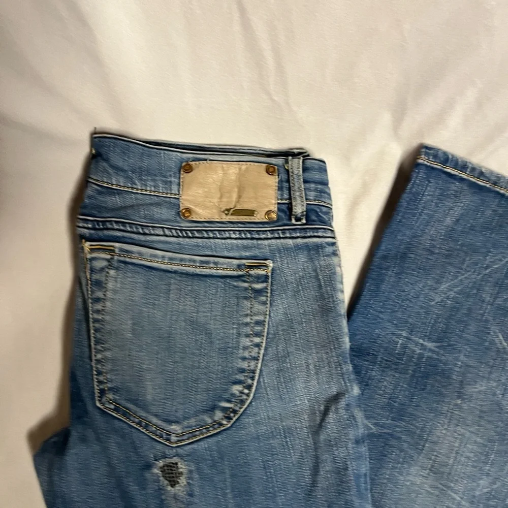Diesel- Liv Straight Leg Low Rise Dark Wash Jeans- Sz. 29x32